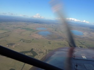 The lakes from about 4000 ft above ground