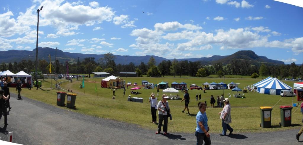 Camping, a Folk Festival, and Fitzroy Falls