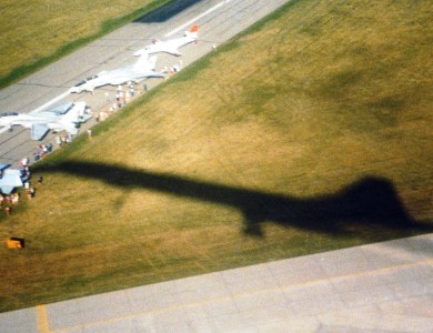 Concorde arrival at Oshkosh