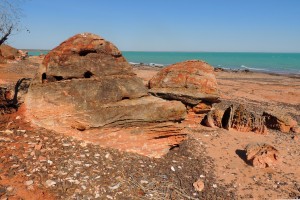 Sculpted rocks