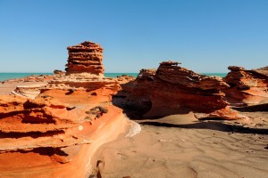 Wind=eroded rocks