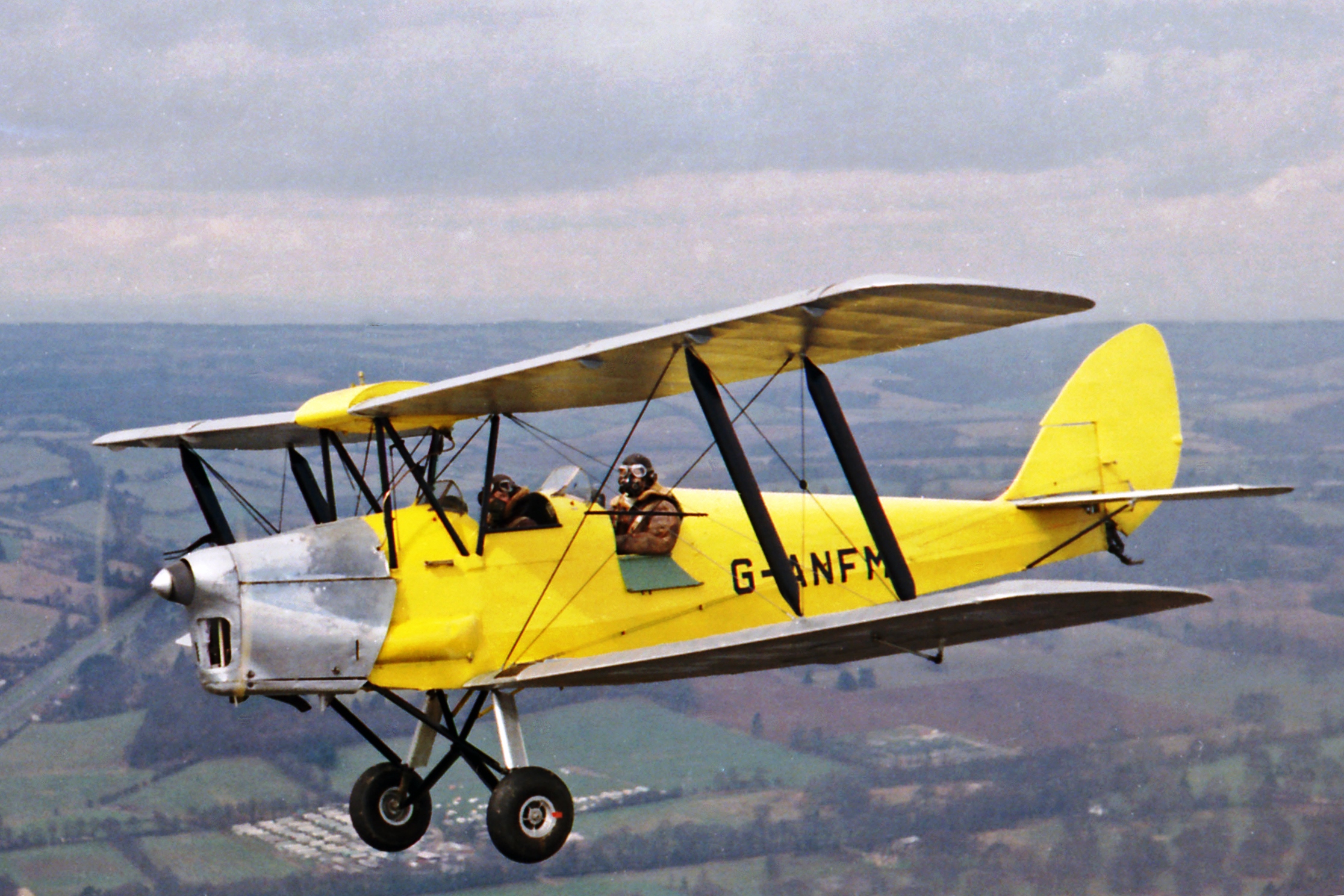 The Story behind the Photograph (1) Tiger Moth G-ANFM